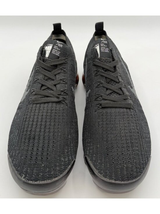 Nike Air Vapormax Flyknit 3 Mens Size 7 Triple Black Running Shoes AJ6900-004 main image 10